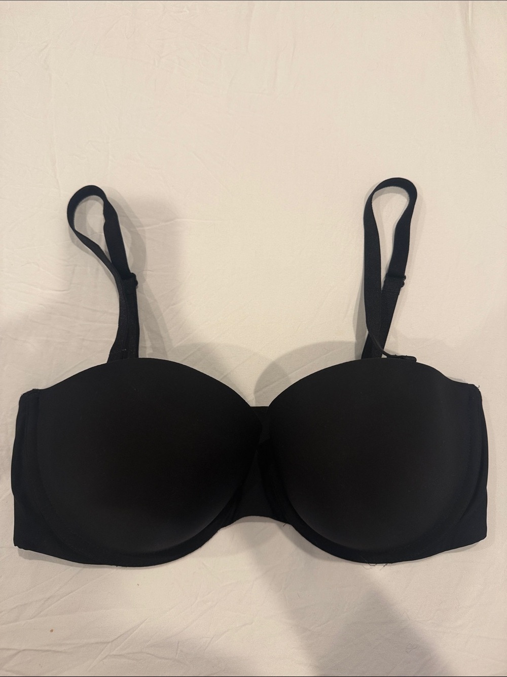 EUC Victoria’s Secret Multiway Black Convertible Bra with Molded Cups